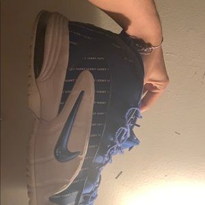 Blue Nike Air Max Penny 1 Pinstripe